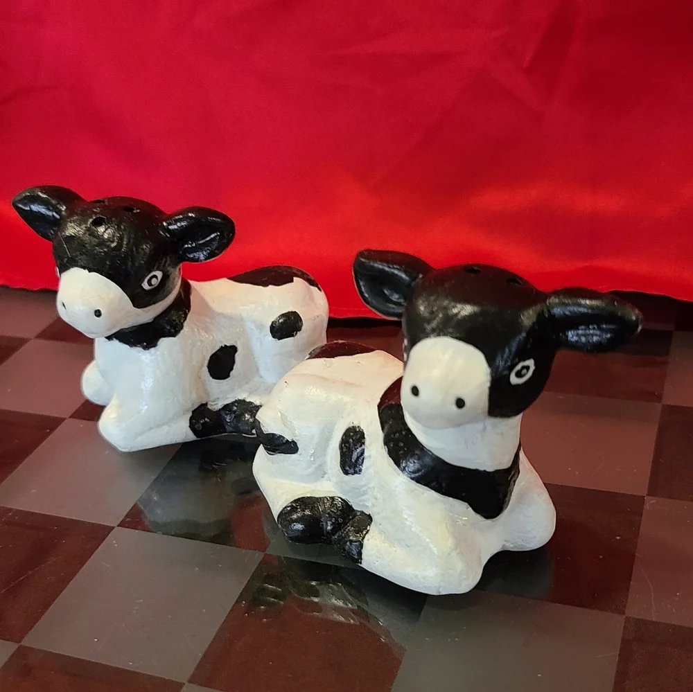 Cow Salt & Pepper Shakers for sale